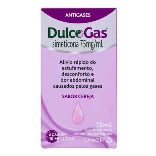 Antigases DulcoGas 75mg Sanofi Gotas 15ml Antigases DulcoGas 75mg Sanofi Gotas 15ml