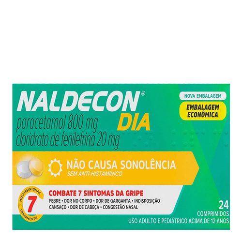 Antigripal-Naldecon-Dia---Caixa-com-24-Comprimidos Antigripal-Naldecon-Dia---Caixa-com-24-Comprimidos