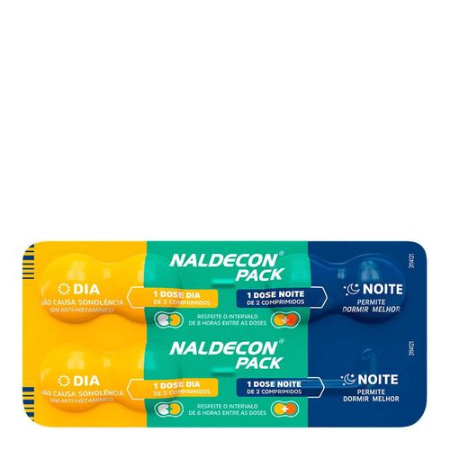 Antigripal-Naldecon-Dia-e-Noite-Blister-6-Comprimidos Antigripal-Naldecon-Dia-e-Noite-Blister-6-Comprimidos