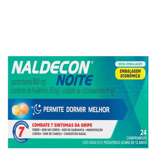 Antigripal-Naldecon-Noite-Caixa-24-Comprimidos Antigripal-Naldecon-Noite-Caixa-24-Comprimidos