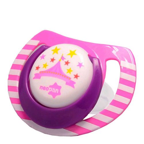 Chupeta Neopan Ortodôntica Estampada Rosa Circo Número 2