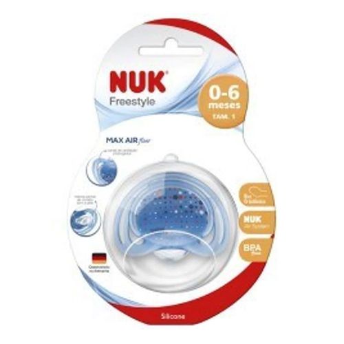 Chupeta Nuk Free Style Clean Boy Tamanho 1 Chupeta Nuk Free Style Clean Boy Tamanho 1