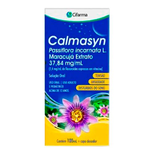 Calmasyn Xarope 37,84mg/ml Cifarma 100ml Calmasyn Xarope 37,84mg/ml Cifarma 100ml