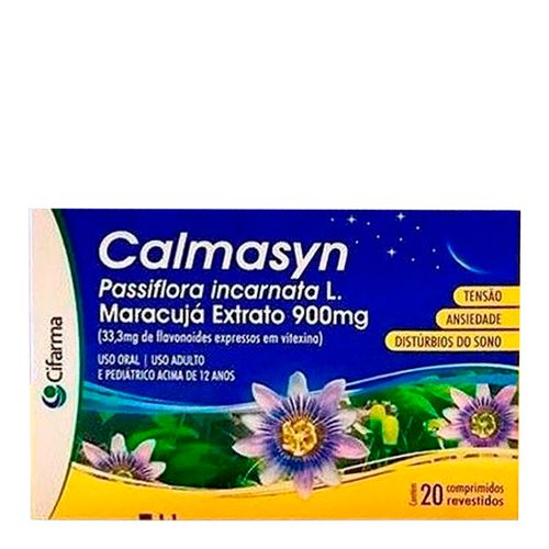 Calmasyn 900mg Cifarma 20 Comprimidos