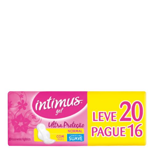 Absorvente Intimus Gel Suave Abas 20 Unidades Absorvente Intimus Gel Suave Abas 20 Unidades