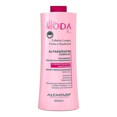 Condicionador Alta Moda Alfakeratização 300ml Condicionador Alta Moda Alfakeratização 300ml
