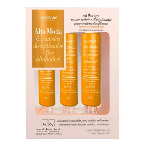 Condicionador Alta Moda Oil Therapy Tratamento Intensivo 15ml 3 Unidades Condicionador Alta Moda Oil Therapy Tratamento Intensivo 15ml 3 Unidades