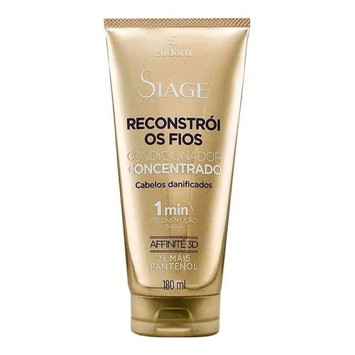 Condicionador Concentrado Eudora Siage Reconstrói Os Fios 180ml Condicionador Concentrado Eudora Siage Reconstrói Os Fios 180ml