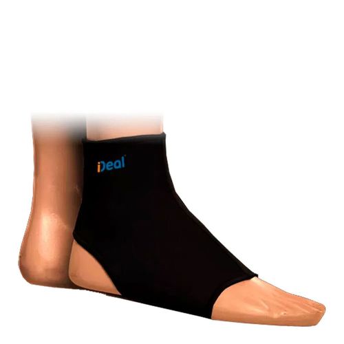 Tornozeleira Elástica Preto P - Ideal