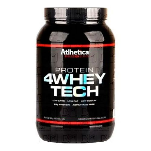 4 Whey Tech 907g - Atlhetica Nutrition