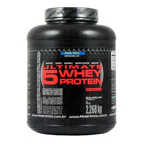 5W Ultimate Whey 2.2kg - Probiótica 5W Ultimate Whey 2.2kg - Probiótica