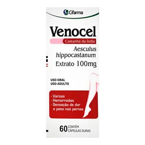 Venocel 100mg Cifarma 60 Cápsulas Venocel 100mg Cifarma 60 Cápsulas
