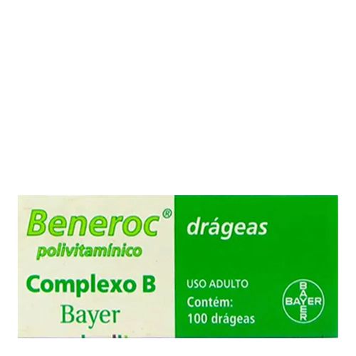 Vitamina B Beneroc Complex 100 drágeas Vitamina B Beneroc Complex 100 drágeas
