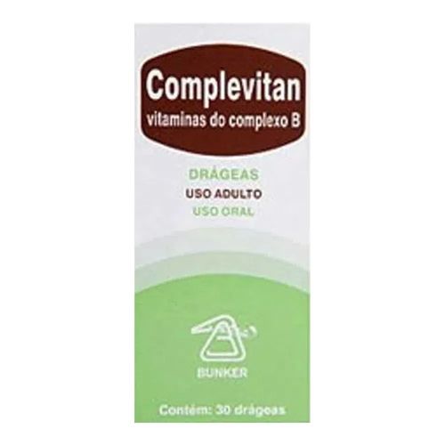 Vitamina B Complevitan B Valeant 30 Drágeas