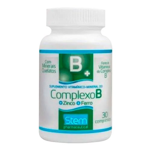 Vitamina B Complexo B Stem 30 Comprimidos Vitamina B Complexo B Stem 30 Comprimidos
