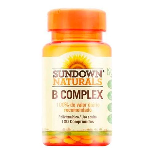 Vitamina-B-Sundown-Naturals-B-Complex-100-Comprimidos Vitamina-B-Sundown-Naturals-B-Complex-100-Comprimidos