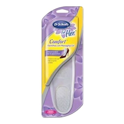 Palmilha Dr. Scholl's Massaging Gel Comfort para Mulheres Palmilha Dr. Scholl's Massaging Gel Comfort para Mulheres