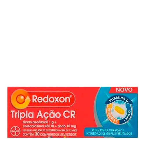 Vitamina C Redoxon Tripla Ação 30 Comprimidos