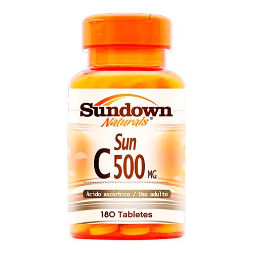 Vitamina C Sundown Naturals C 500mg 180 Comprimidos Vitamina C Sundown Naturals C 500mg 180 Comprimidos