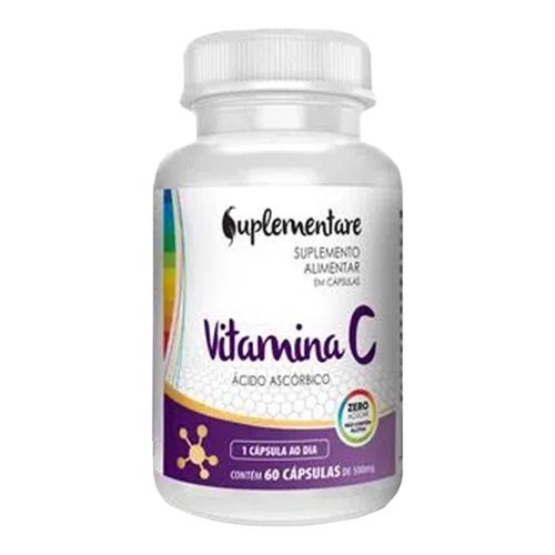 Vitamina C Suplementare 500mg 60 Cápsulas Vitamina C Suplementare 500mg 60 Cápsulas