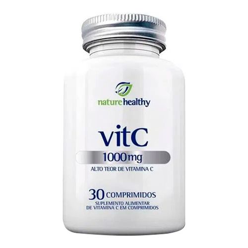 Vitamina C Vit C 1000mg Nature Healthy 30 Comprimidos Vitamina C Vit C 1000mg Nature Healthy 30 Comprimidos