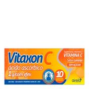 Vitamina C Vitanox C Sabor Laranja 1g 10 Comprimidos Efervescentes