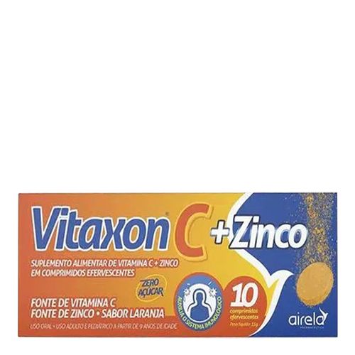 Vitamina C Vitaxon + Zinco 10 Comprimidos Vitamina C Vitaxon + Zinco 10 Comprimidos