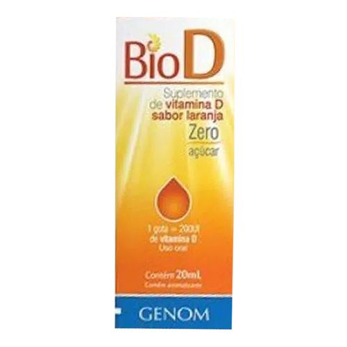Vitamina D Bio D União Química 20ml Vitamina D Bio D União Química 20ml
