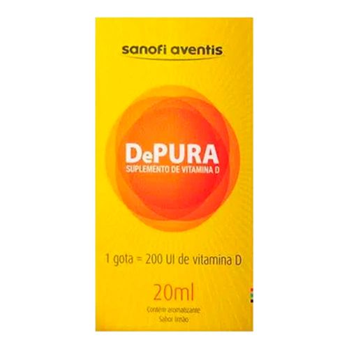 Vitamina D Depura Sanofi Aventis 20ml Gotas Vitamina D Depura Sanofi Aventis 20ml Gotas