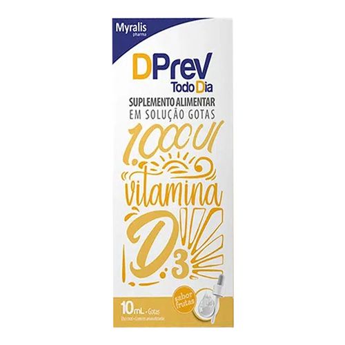 Vitamina D Dprev Todo Dia 1000UI 10ml