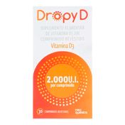 Vitamina D Dropy D 2.000UI Neo Química 30 Comprimidos