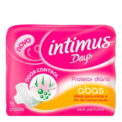 Absorvente Intimus Days com abas 15 unidades Absorvente Intimus Days com abas 15 unidades