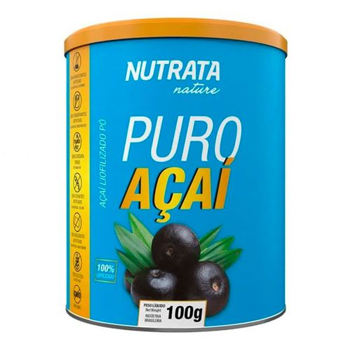 Açaí Liofilizado Puro - Nutrata - 100g Açaí Liofilizado Puro - Nutrata - 100g