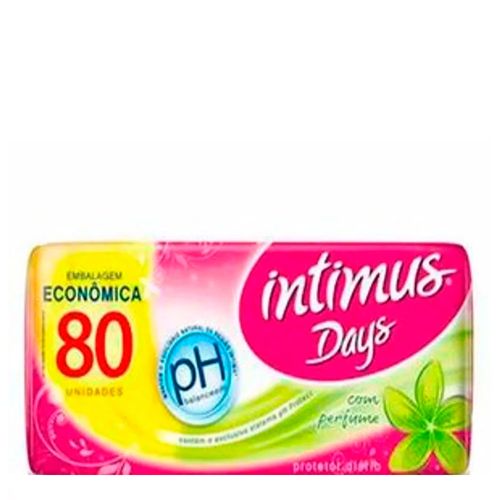 Absorvente Intimus Days Perfume 80 Unidades