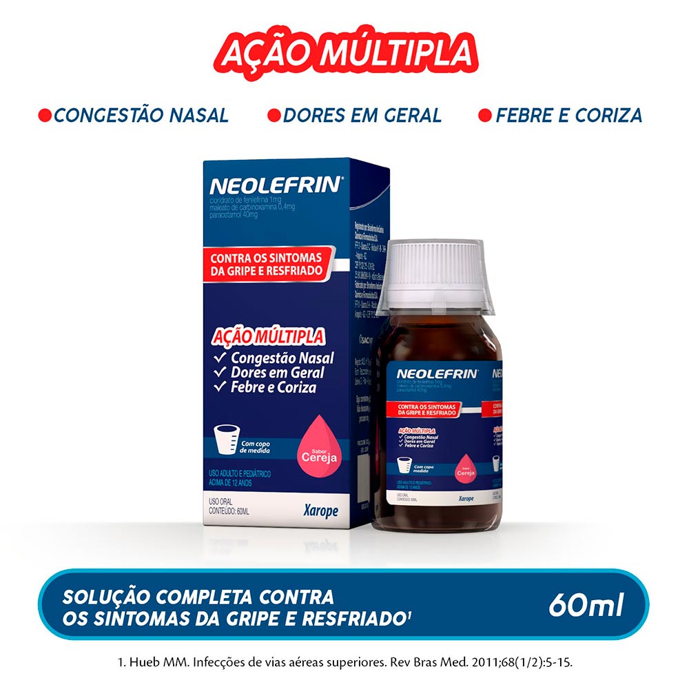 Neolefrin Xarope 60ml NEO QUIMICA