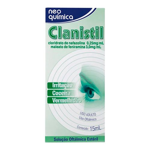 Clanistil Colírio Neo Química 15ml Clanistil Colírio Neo Química 15ml