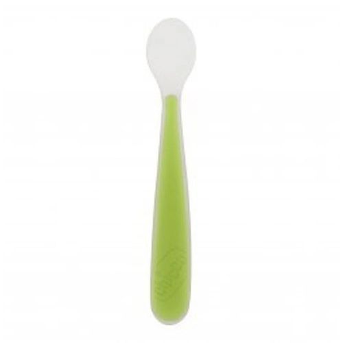Colher de Silicone Chicco 6 Meses 1 Undidade (Cores Sortidas)