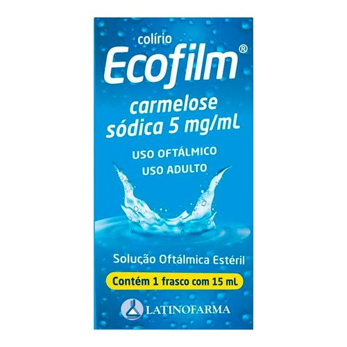 Colírio Ecofilm Latinofarma 15ml