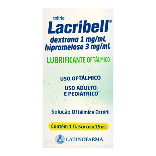 Colírio Lacribell Latinofarma 15ml