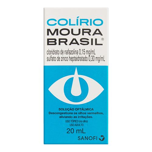 Colírio Moura Brasil Sanofi 20ml Colírio Moura Brasil Sanofi 20ml