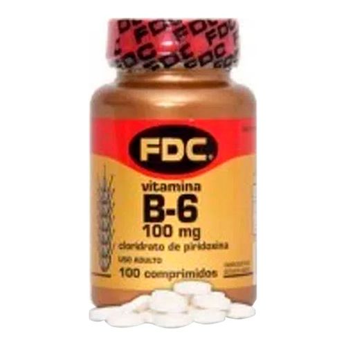 Vitamina-B6 100mg FDC 100 comprimidos Vitamina-B6 100mg FDC 100 comprimidos
