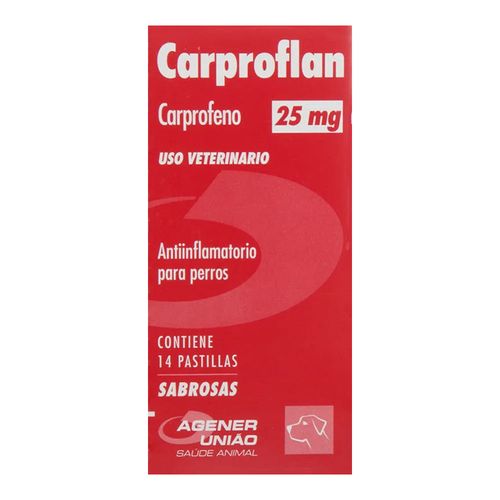 Carproflan 25mg com 14 Comprimidos Carproflan 25mg com 14 Comprimidos