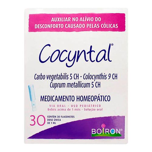 Cocyntal Boiron Unidoses 30 Flaconetes Cocyntal Boiron Unidoses 30 Flaconetes