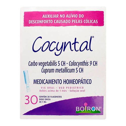 Cocyntal Boiron Unidoses 30 Flaconetes