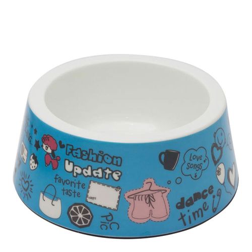 Comedouro Funny Médio American Pets - Azul Comedouro Funny Médio American Pets - Azul