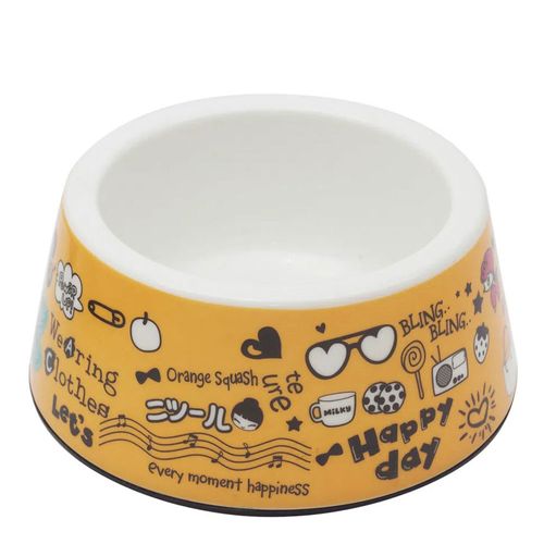 Comedouro Funny Pequeno American Pets - Amarelo Comedouro Funny Pequeno American Pets - Amarelo