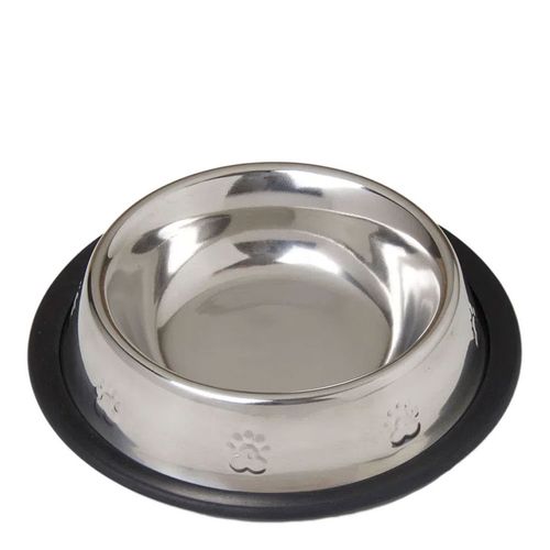 Comedouro Inox Relevo American Pets - 240ml Comedouro Inox Relevo American Pets - 240ml
