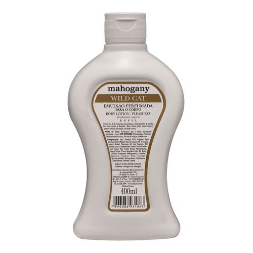 Hidratante Refil Wild Cat Mahogany 400ml Hidratante Refil Wild Cat Mahogany 400ml