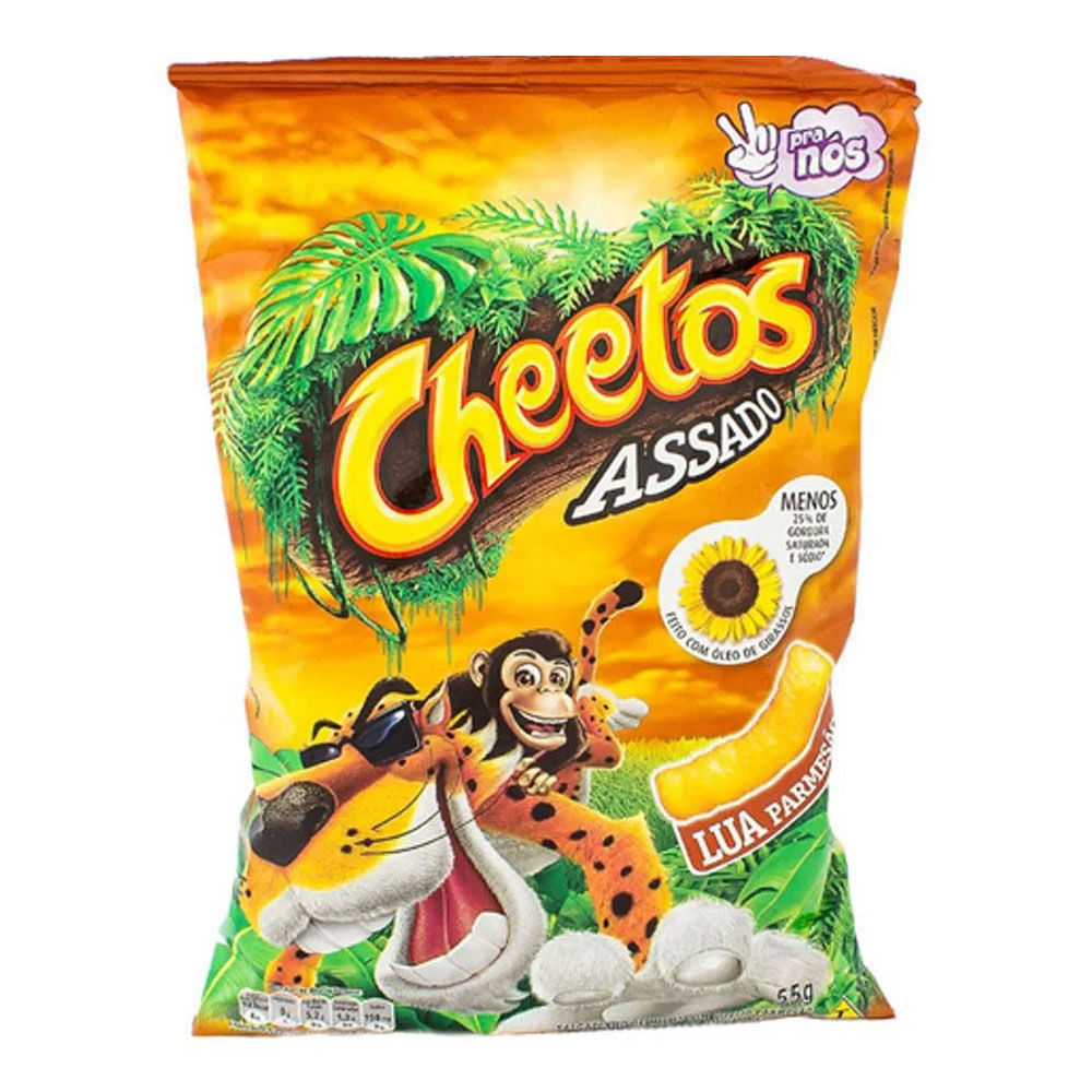  Cheetos Assado Sabor Requeijao