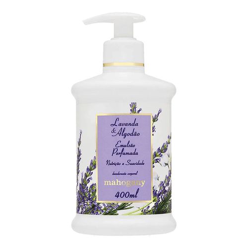 Hidratante Lavanda & Algodão Mahogany 400ml Hidratante Lavanda & Algodão Mahogany 400ml